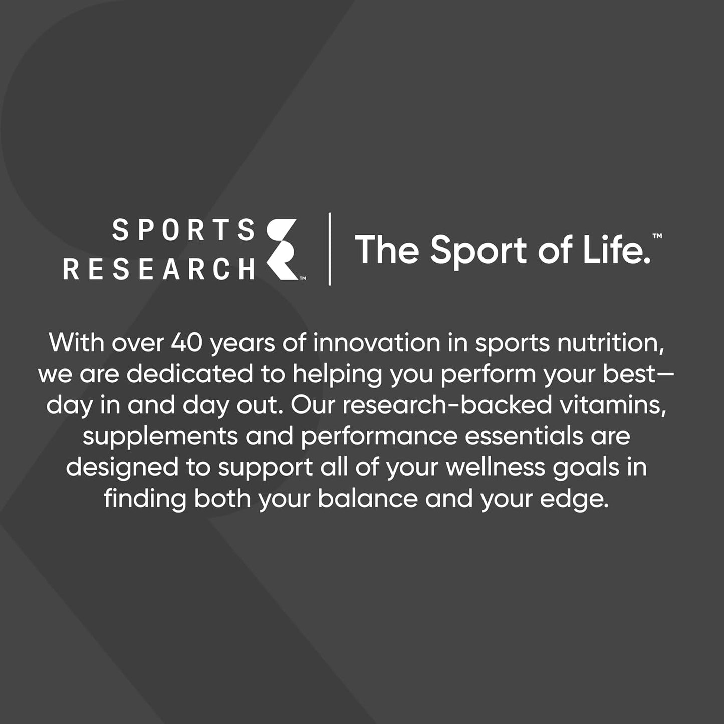Sports Research Collagen Peptides Powder | Unflavored Daily Beauty & Wellness Support