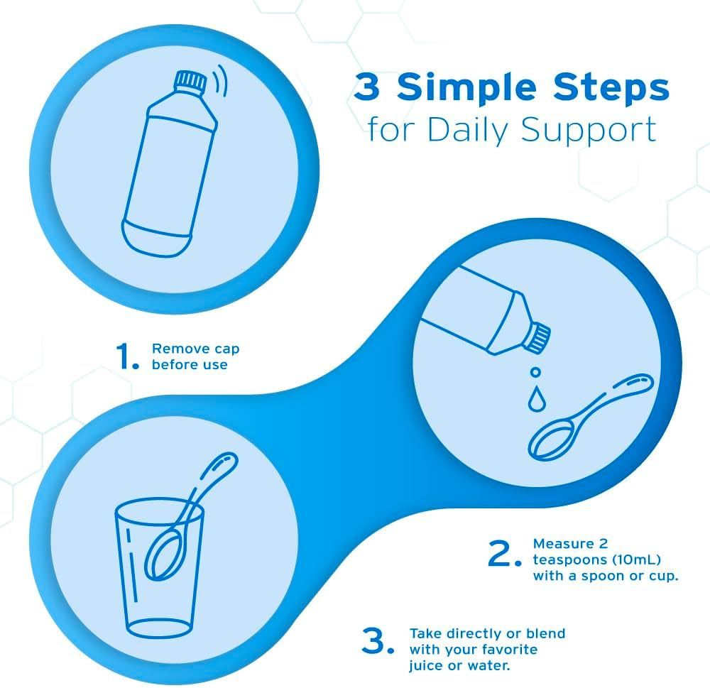 AMOURA Liquid Hyaluronic Acid Hydration Support – 12 oz