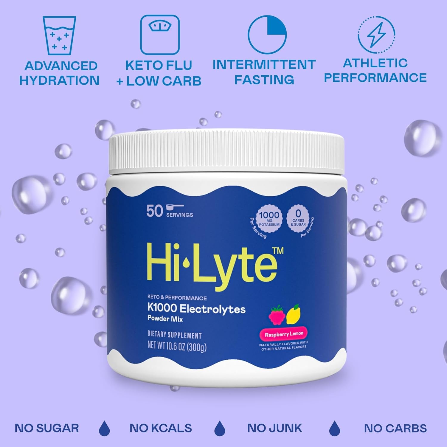 AMOURA Hi-Lyte K1000 Electrolyte Powder – Orange | Advanced Daily Hydration Formula
