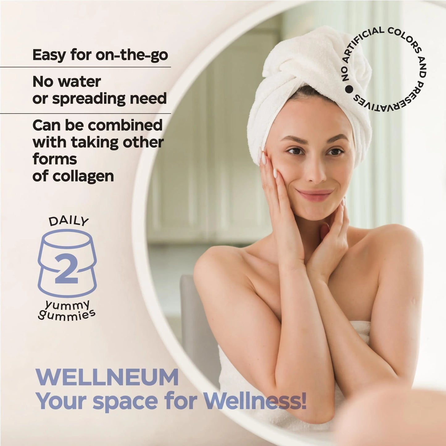 AMOURA Blackberry Collagen Gummies | Hair, Skin & Nail Beauty Support