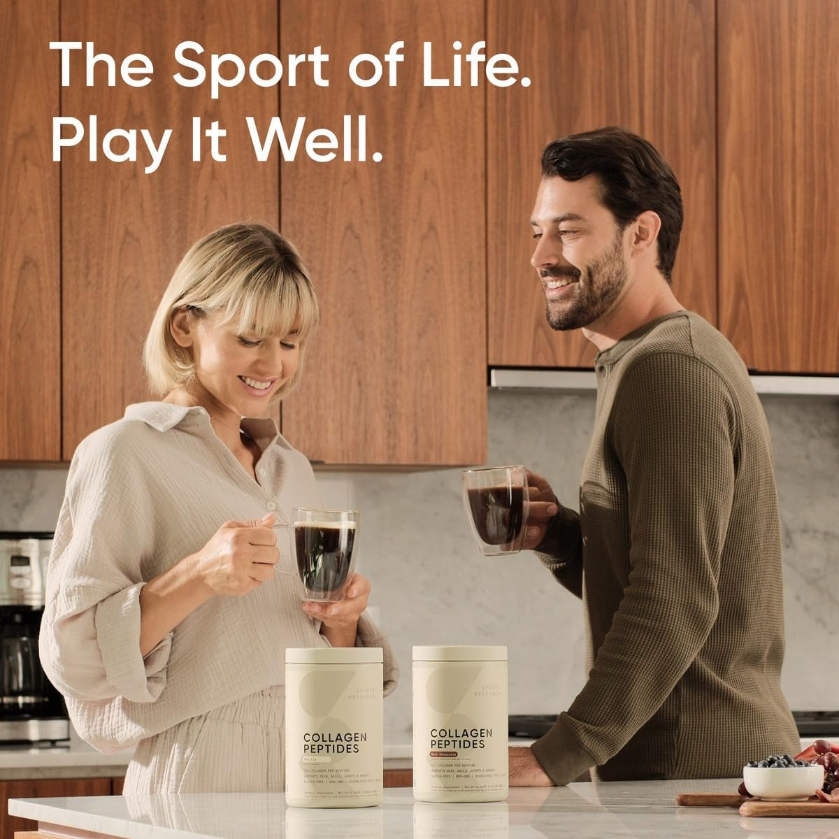 Sports Research Collagen Peptides Powder | Unflavored Daily Beauty & Wellness Support