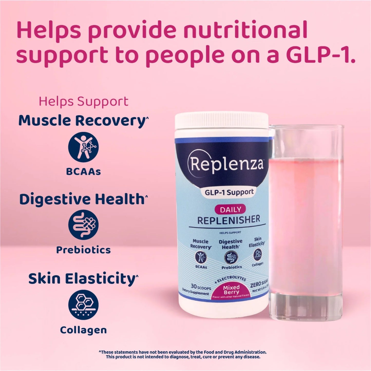 AMOURA Daily Hydration & Recovery Powder – Mixed Berry
