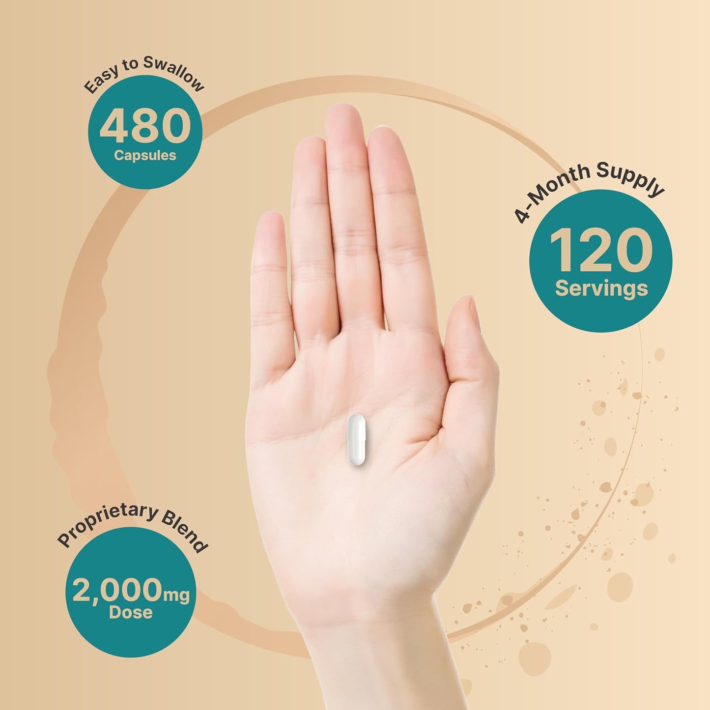 NatureBell Hyaluronic Acid 2,000mg + Collagen & MSM | Advanced Beauty & Joint Support