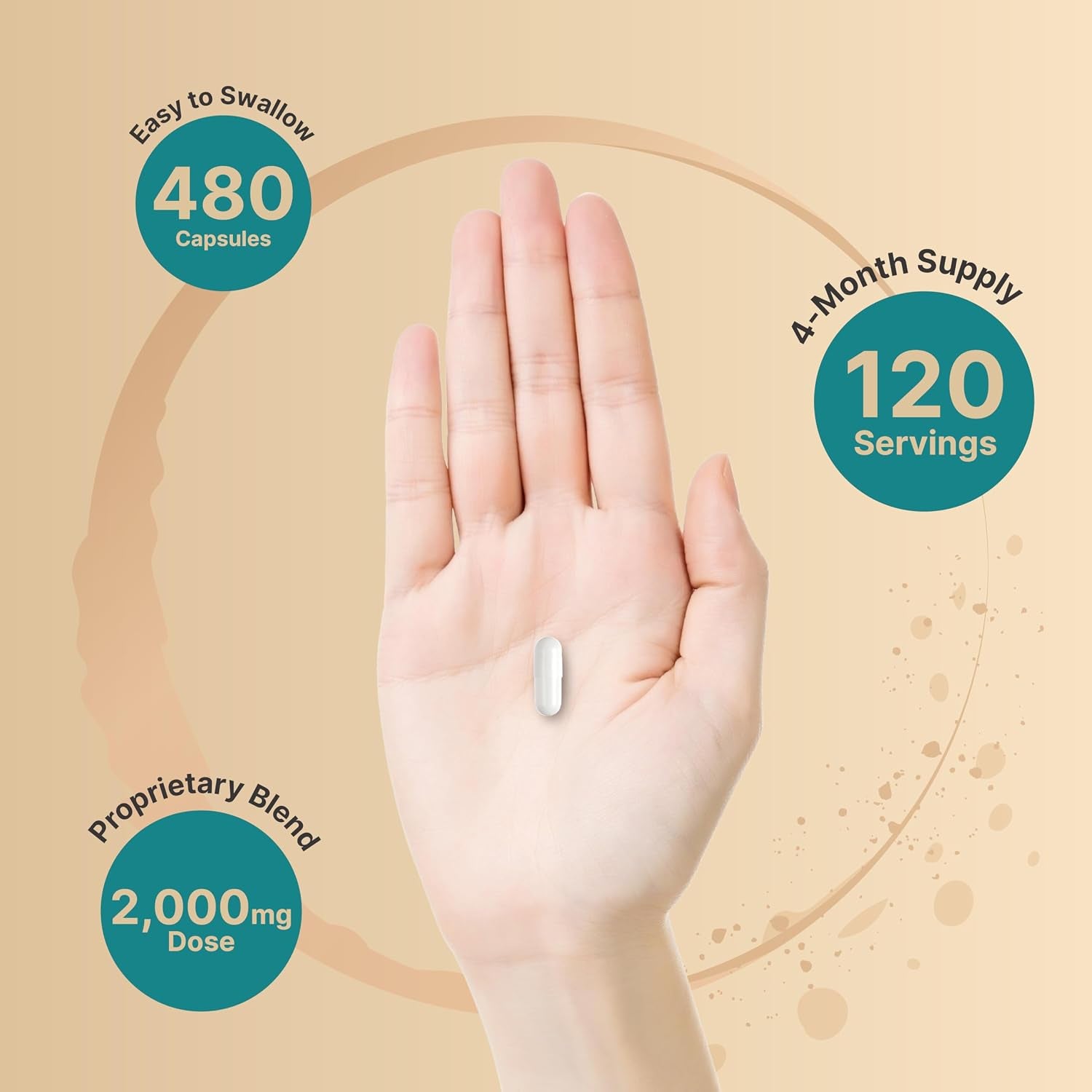 NatureBell Hyaluronic Acid 2,000mg + Collagen & MSM | Advanced Beauty & Joint Support