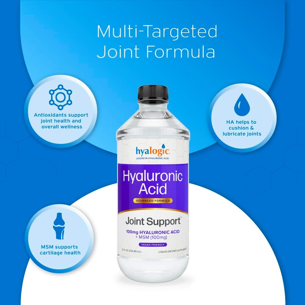 AMOURA Liquid Hyaluronic Acid Hydration Support – 12 oz