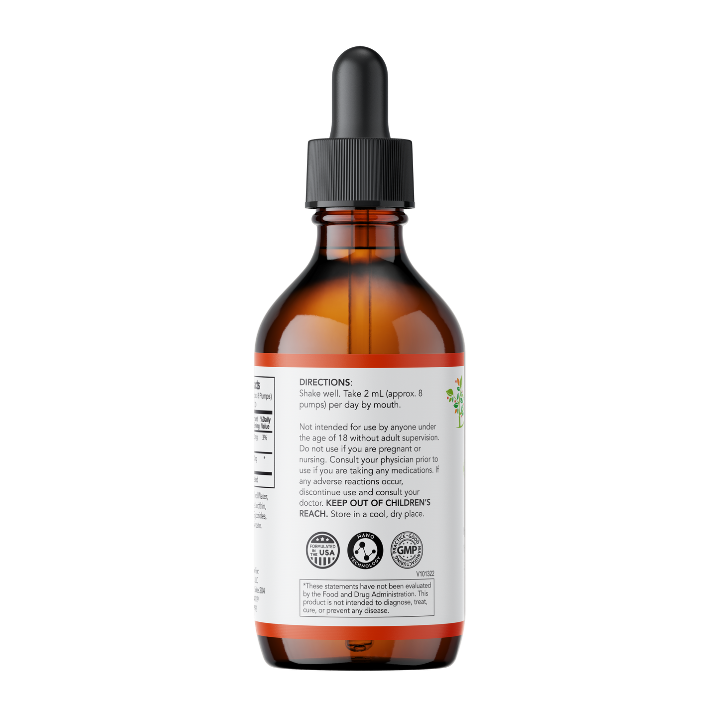 AMOURA Glutathione + Vitamin C Beauty Drops | Antioxidant Skin Support