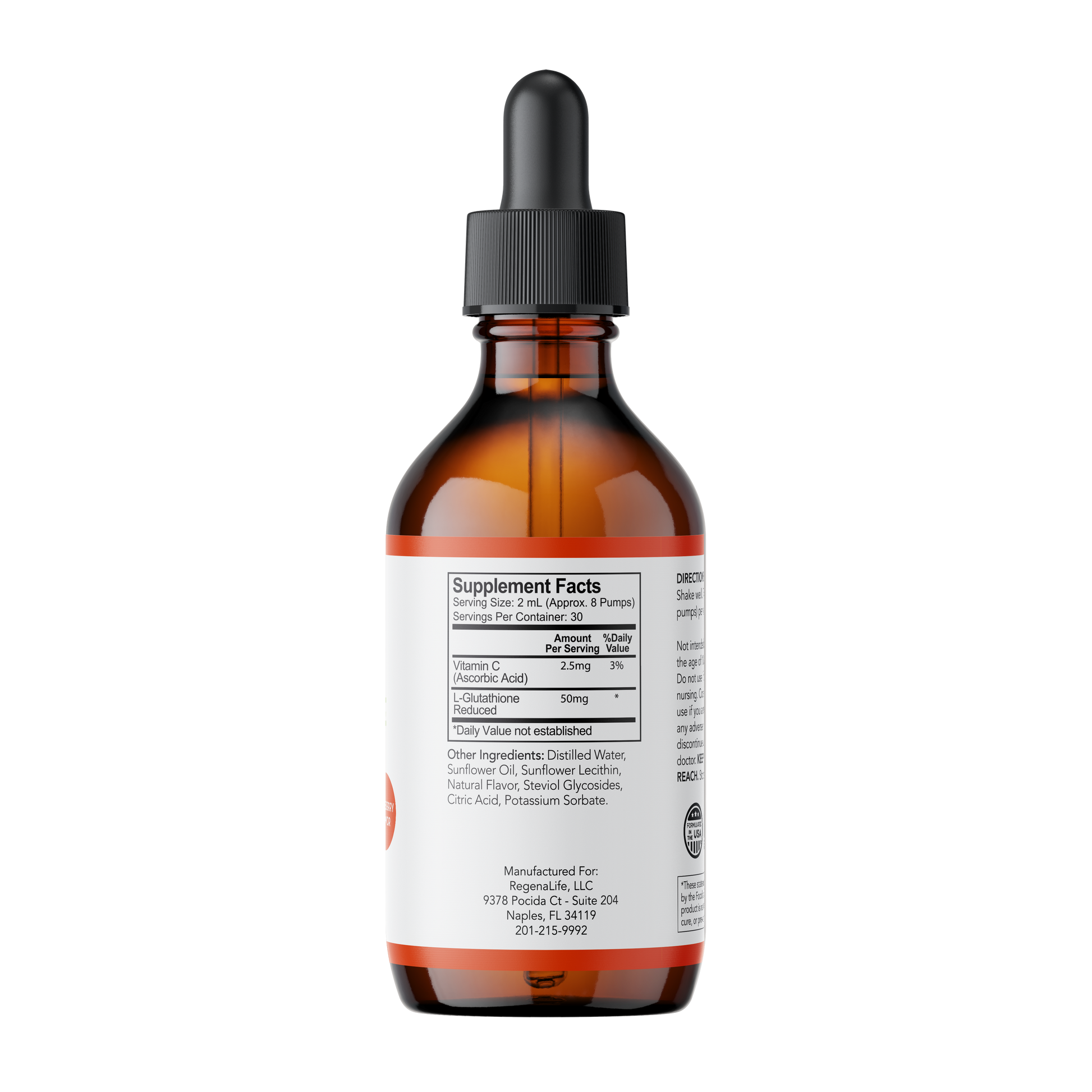 AMOURA Glutathione + Vitamin C Beauty Drops | Antioxidant Skin Support